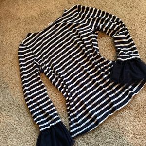Super cute striped blouse. SOLD